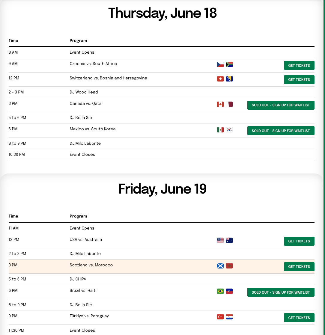 【6月11-13&6月18-21日】Lowtide Properties 温哥华免费观赛派对 - 4
